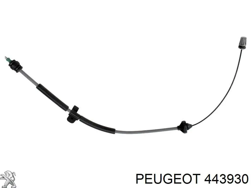 Guía de la pinza delantera 443930 Peugeot/Citroen
