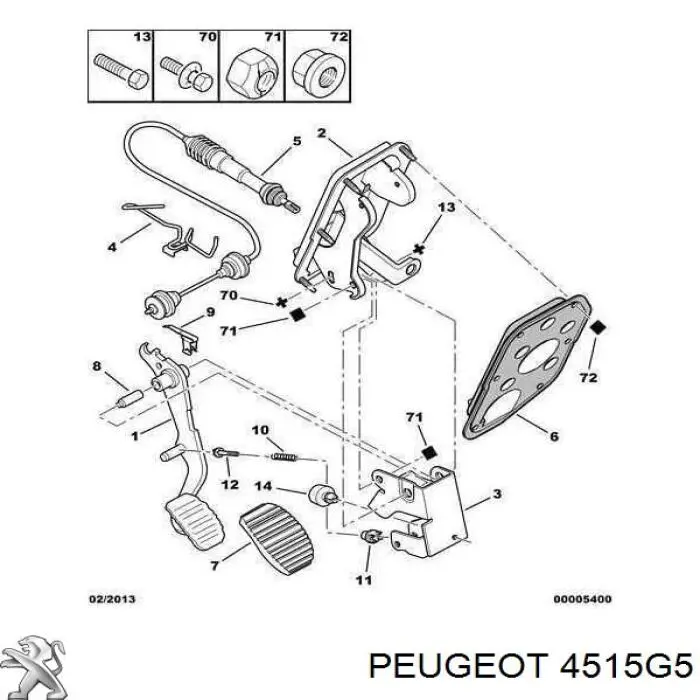 4515G5 Peugeot/Citroen 