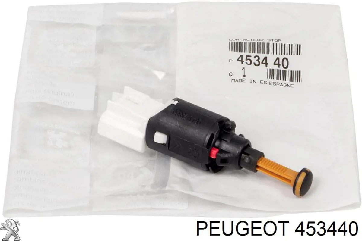 453440 Peugeot/Citroen sensor de ativação do sinal de parada