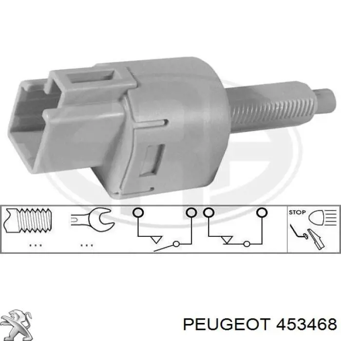 Лягушка Peugeot/Citroen 453468 цена, от 10.13 USD
