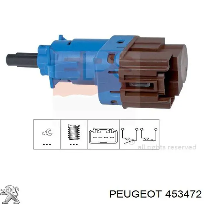 Лягушка Peugeot/Citroen 453472 цена, от 7.33 USD