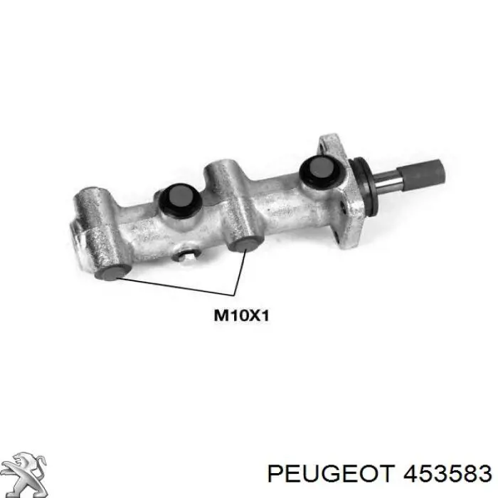 Цилиндр главный тормоза (гидротормозов) Peugeot/Citroen 453583 цена, от 44.49 USD