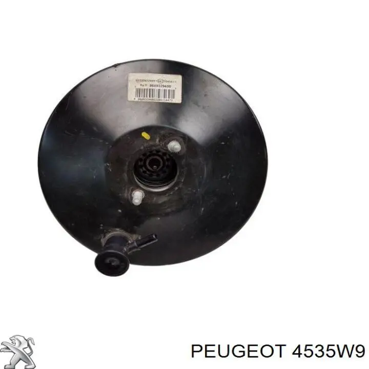 00004535W9 Peugeot/Citroen усилитель тормозов вакуумный