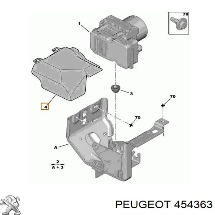  Peugeot/Citroen 454363 цена, от 15.47 USD