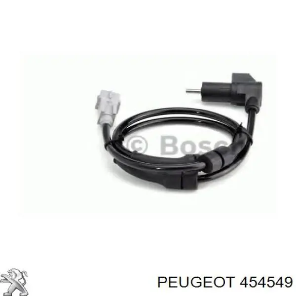 454549 Peugeot/Citroen Датчик АБС (ABS) задний