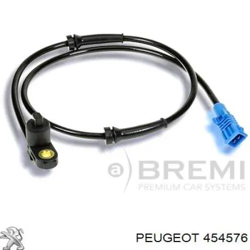 Sensor ABS delantero 454576 Peugeot/Citroen