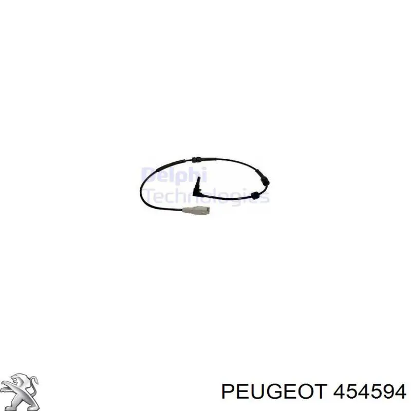 Купить 454594 Peugeot/Citroen Датчик ABS передний левый