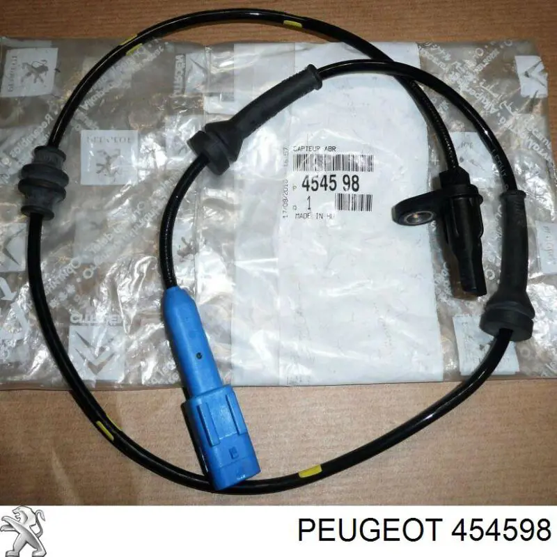 454598 Peugeot/Citroen датчик абс (abs задний)