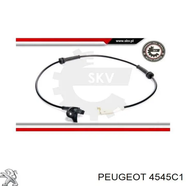 Датчик АБС передний 4545C1 Peugeot/Citroen