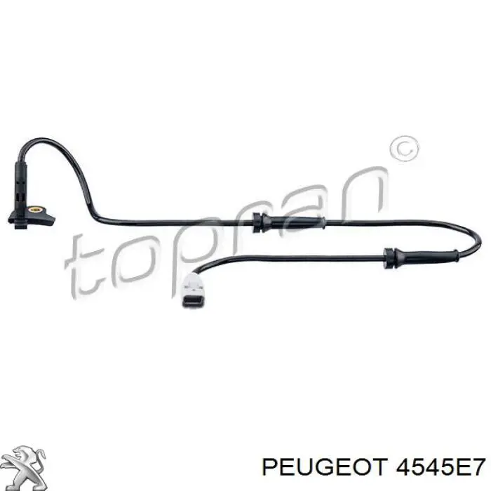 Купить 4545E7 Peugeot/Citroen Датчик АБС (ABS) передний