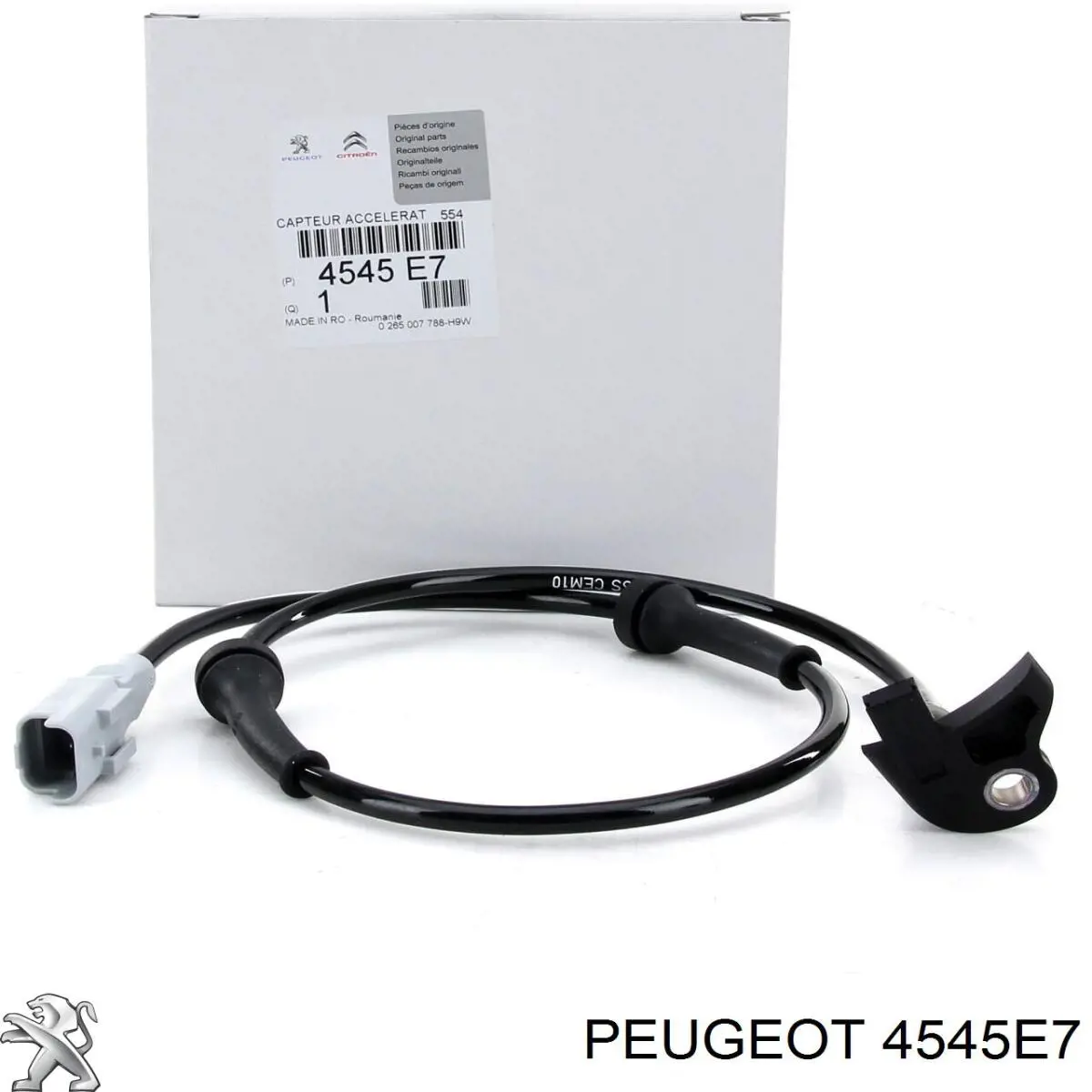Датчик ABS передний Peugeot/Citroen 4545E7