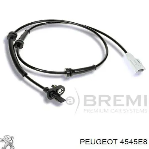 Датчик ABS задний Peugeot/Citroen 4545E8