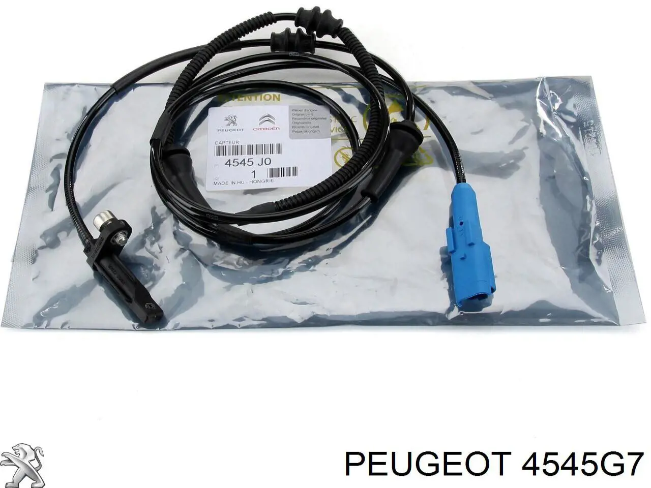 Sensor ABS trasero 4545G7 Peugeot/Citroen