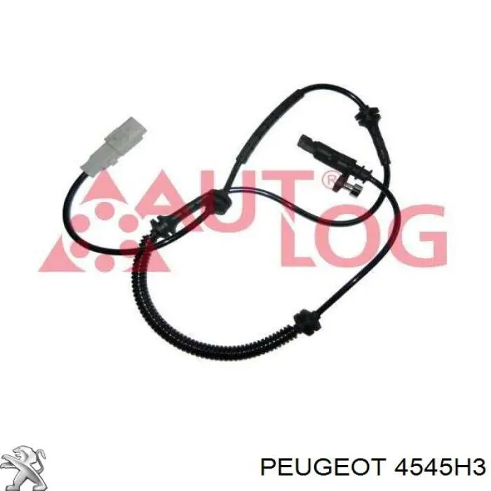 Датчик ABS передний Peugeot/Citroen 4545H3