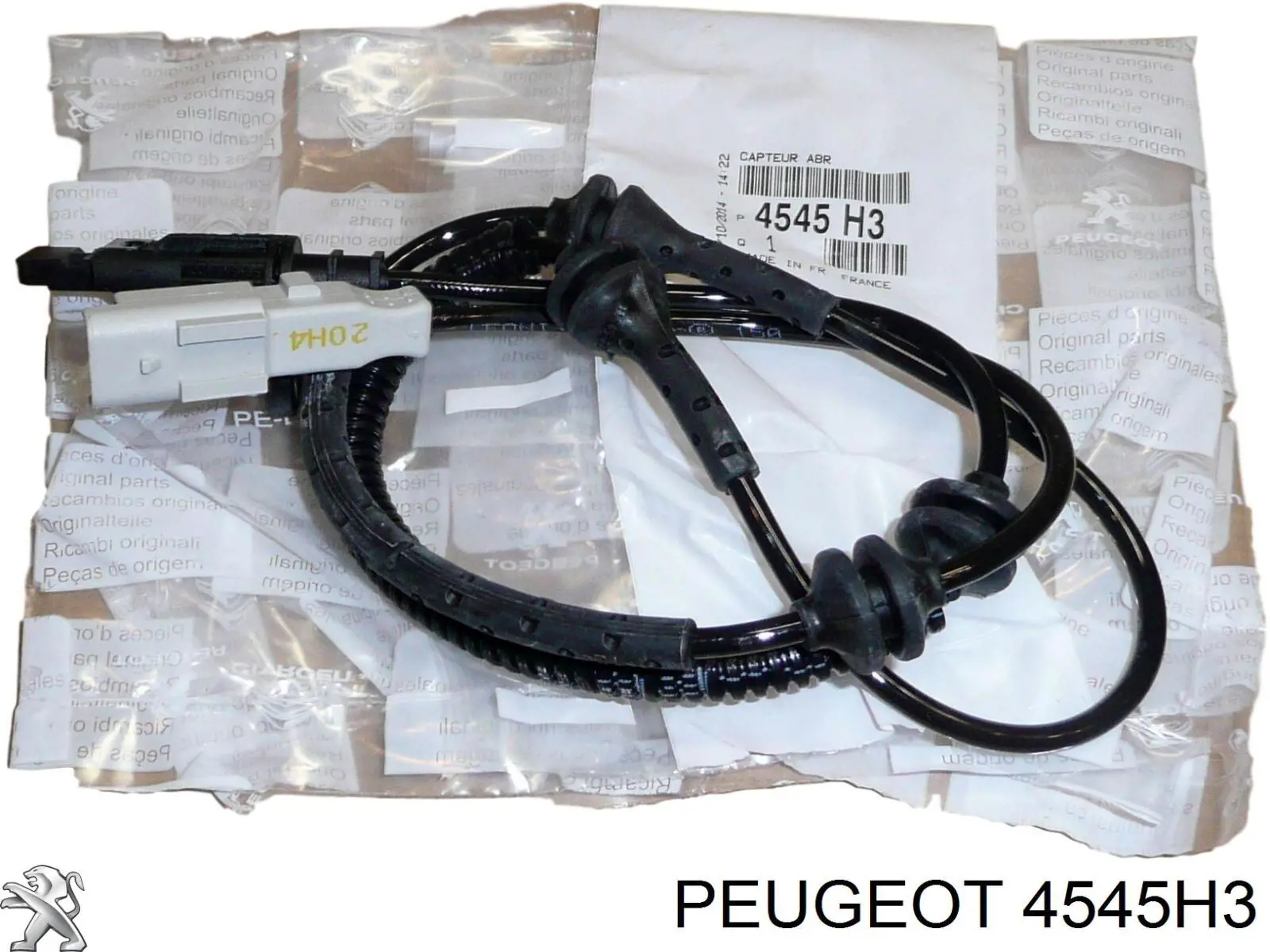 Датчик АБС передний 4545H3 Peugeot/Citroen