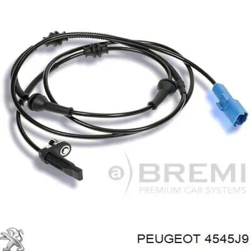 Датчик АБС передний 4545J9 Peugeot/Citroen