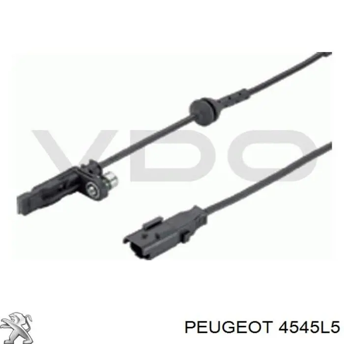 Датчик АБС (ABS) задний, левый Peugeot/Citroen 4545L5 цена, от 18.00 USD