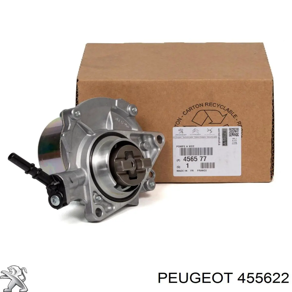 455622 Peugeot/Citroen Прокладка вакуумного насоса