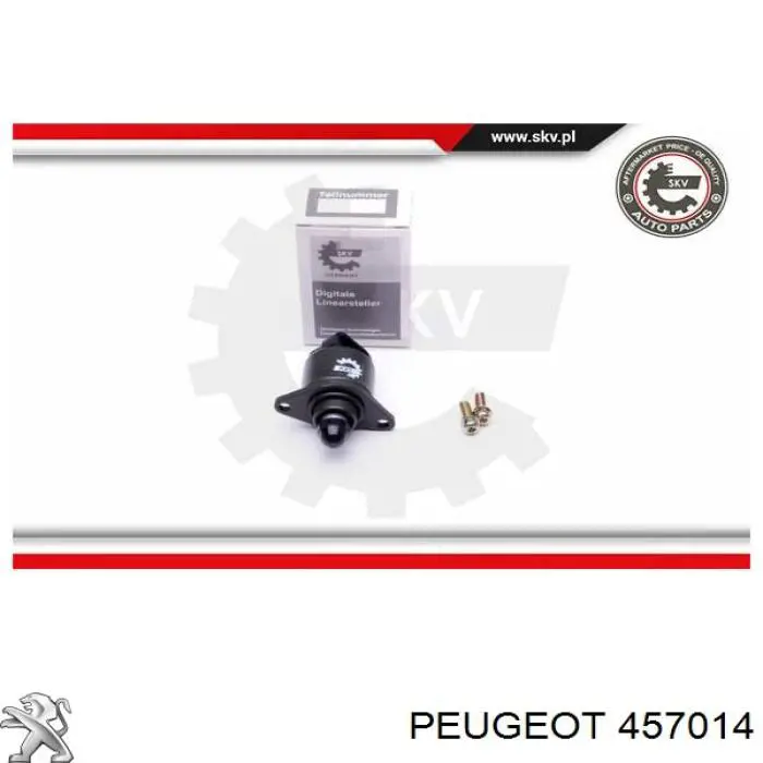 457014 Peugeot/Citroen прокладка вакуумного насоса