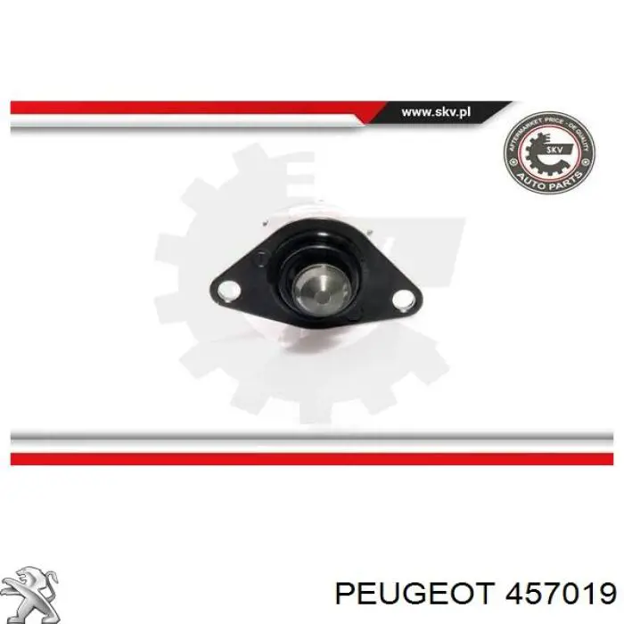 457019 Peugeot/Citroen прокладка вакуумного насоса