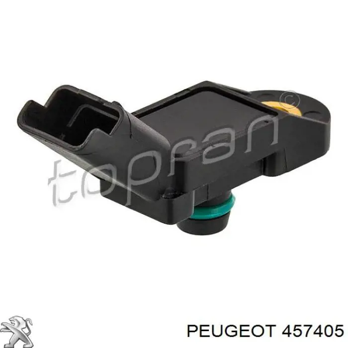 457405 Peugeot/Citroen датчик давления во впускном коллекторе, map