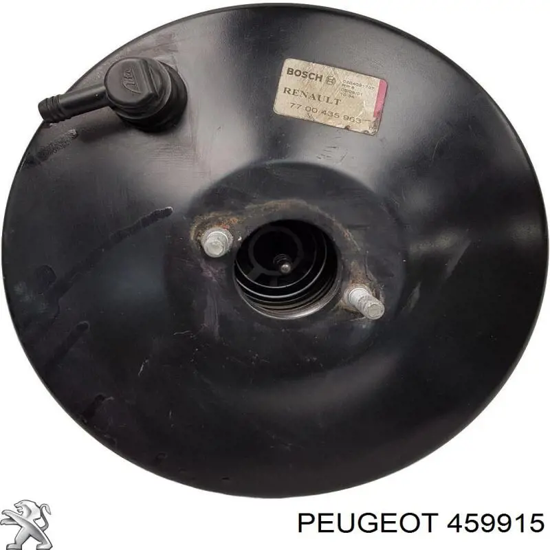 Штуцер вакуумного усилителя тормозов 459915 Peugeot/Citroen