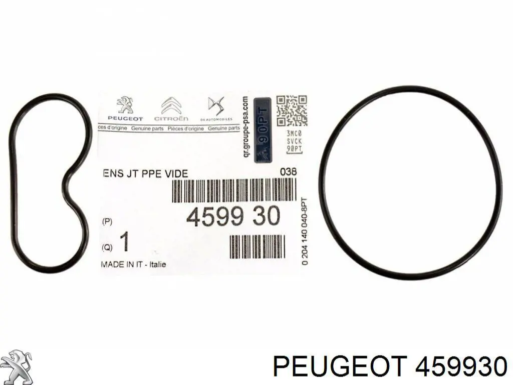 459930 Peugeot/Citroen vedante de bomba de vácuo