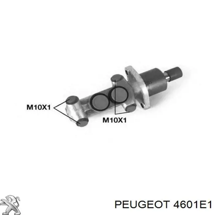 Цилиндр главный тормоза (гидротормозов) Peugeot/Citroen 4601E1 цена, от 52.42 USD