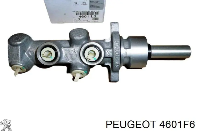 Цилиндр главный тормоза (гидротормозов) Peugeot/Citroen 4601F6 цена, от 51.45 USD