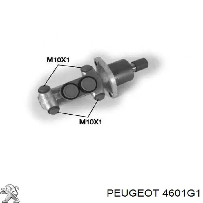 4601G1 Peugeot/Citroen цилиндр тормозной главный