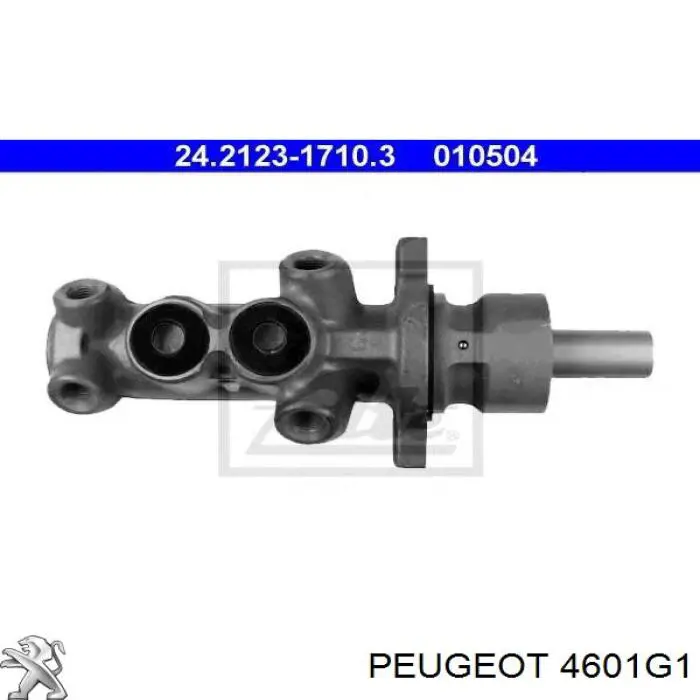 Cilindro principal de freno 4601G1 Peugeot/Citroen