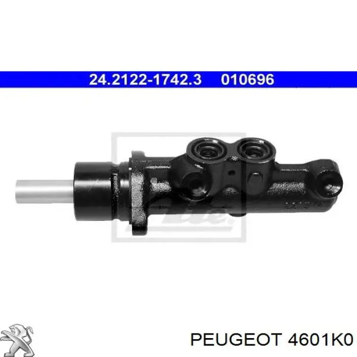 4601K0 Peugeot/Citroen цилиндр тормозной главный