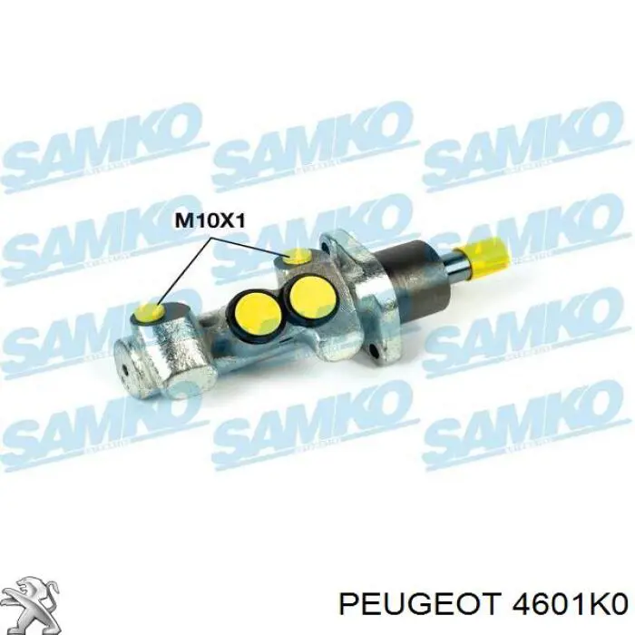 Главный тормозной цилиндр 9567211680 Fiat/Alfa/Lancia