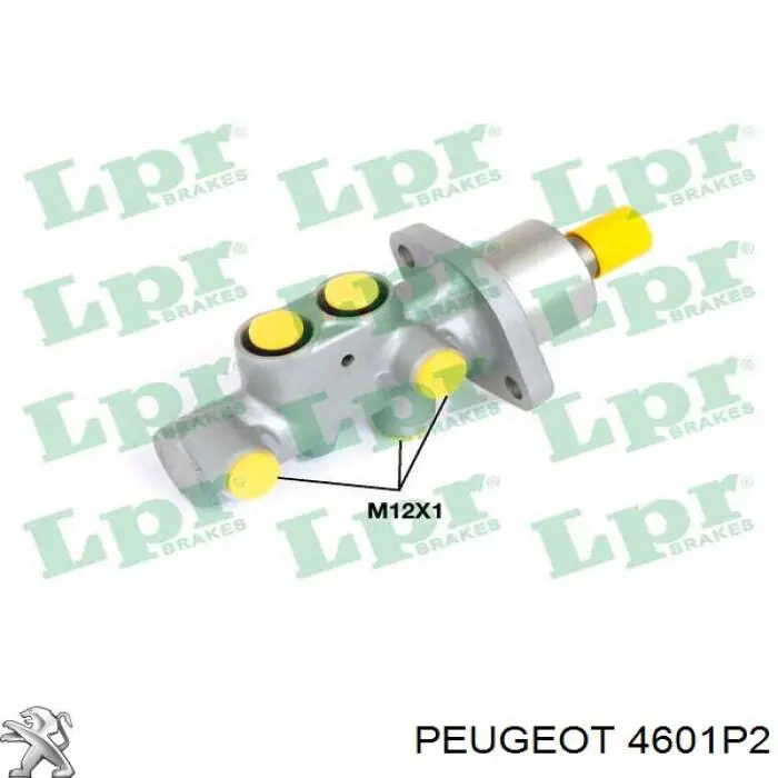 Cilindro principal de freno 4601P2 Peugeot/Citroen