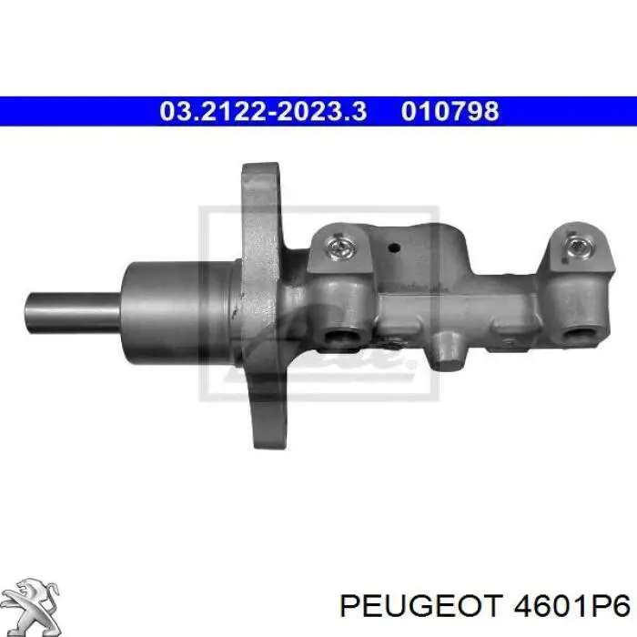 Cilindro principal de freno 4601P6 Peugeot/Citroen