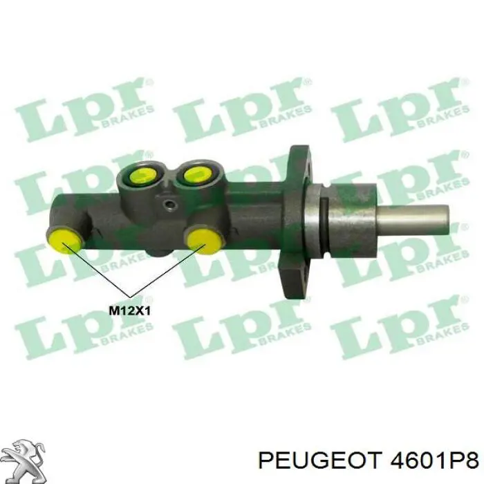 Купить 4601P8 Peugeot/Citroen Главный тормозной цилиндр