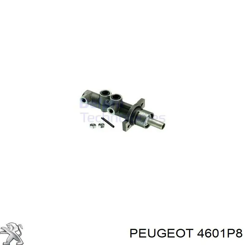 4601P8 Peugeot/Citroen Цилиндр тормозной, главный