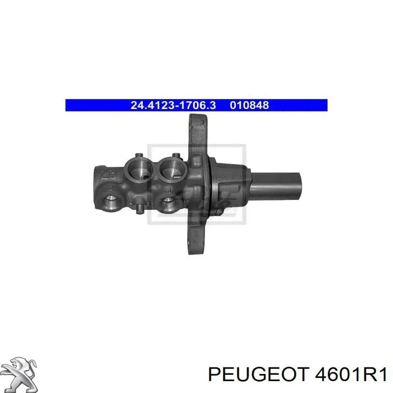 4601R1 Peugeot/Citroen цилиндр тормозной главный