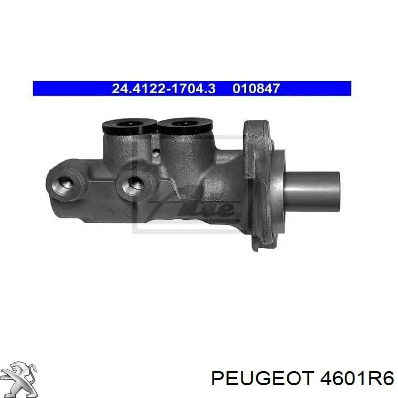 Цилиндр главный тормоза (гидротормозов) Peugeot/Citroen 4601R6 цена, от 28.29 USD