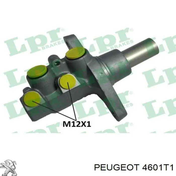 Cilindro principal de freno 4601T1 Peugeot/Citroen