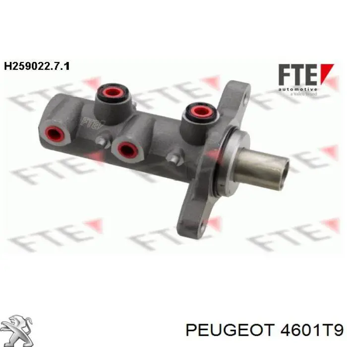 Купить 4601T9 Peugeot/Citroen Главный тормозной цилиндр