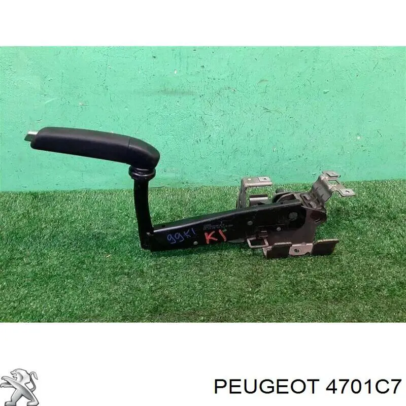 4701C7 Peugeot/Citroen рычаг ручного тормоза