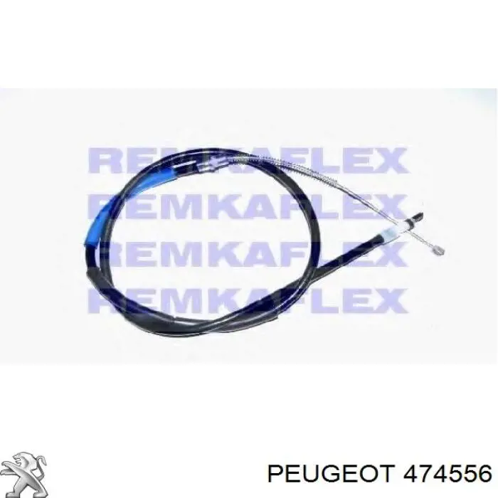 Трос стояночного тормоза задний правый Peugeot/Citroen 474556 цена, от 6.25 USD