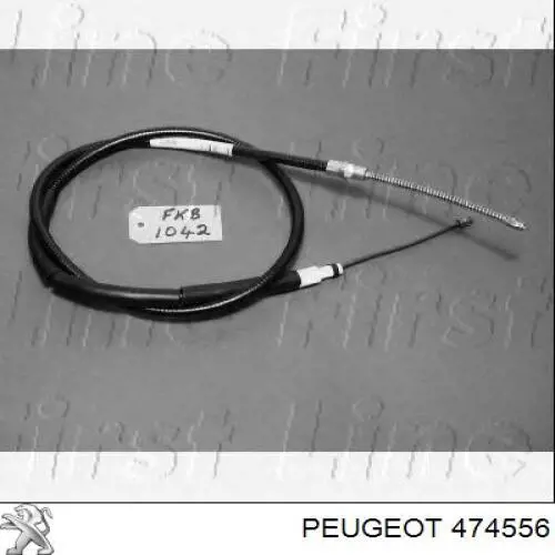 Купить 474556 Peugeot/Citroen Задний правый трос ручника