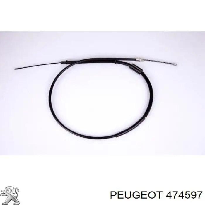 474597 Peugeot/Citroen Трос ручного тормоза