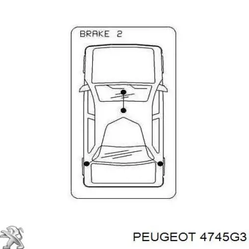 Купить 4745G3 Peugeot/Citroen Тормоз стояночный