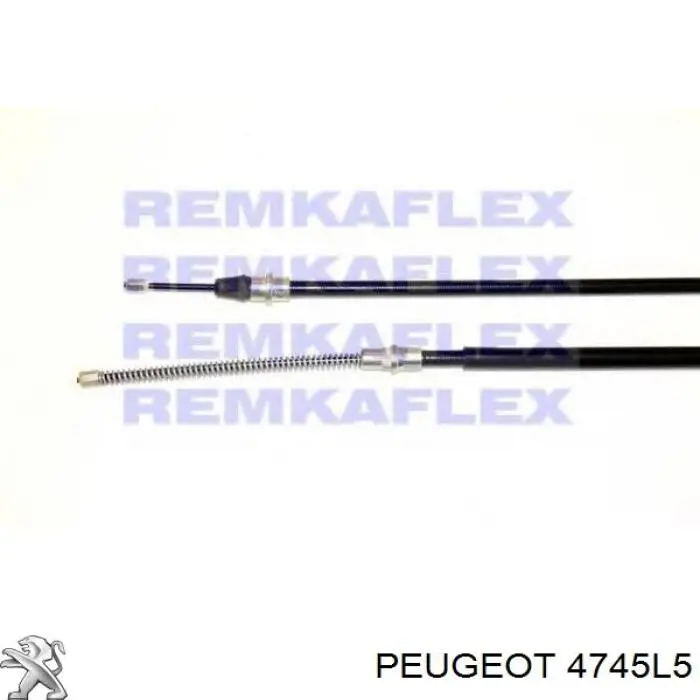 Трос стояночного тормоза задний правый Peugeot/Citroen 4745L5 цена, от 5.56 USD