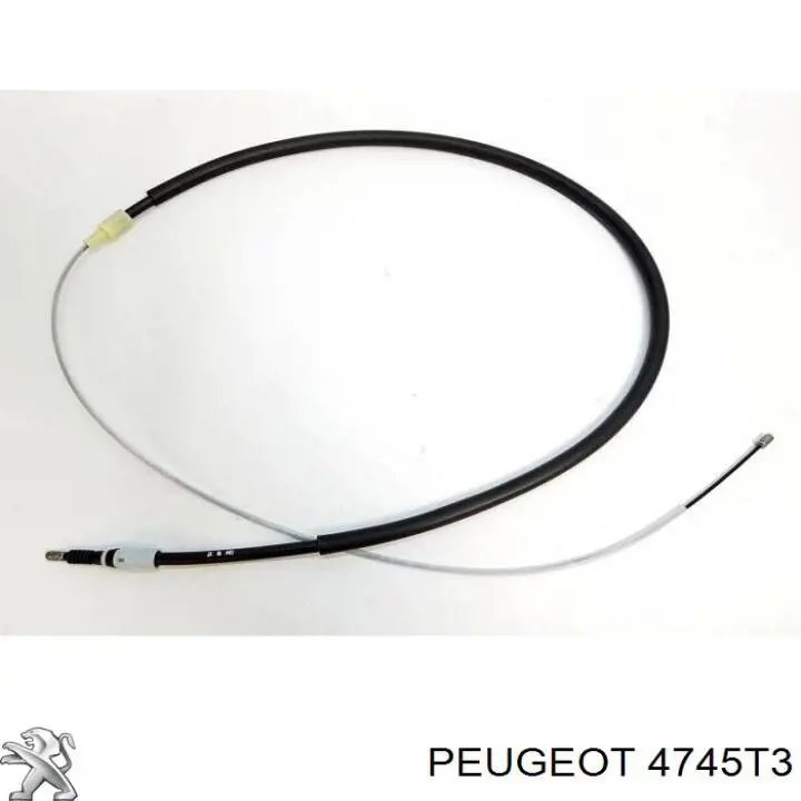 Cable de freno de mano trasero derecho/izquierdo 4745T3 Peugeot/Citroen