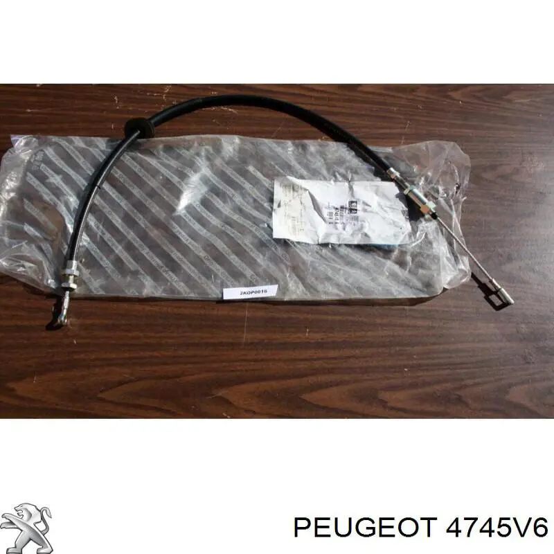 Cable de freno de mano delantero 4745V6 Peugeot/Citroen