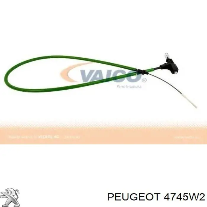 Передний трос ручника 4745W2 Peugeot/Citroen